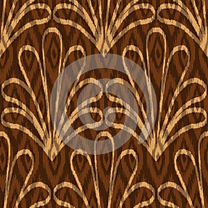 Ethnic hand drawn seamless pattern