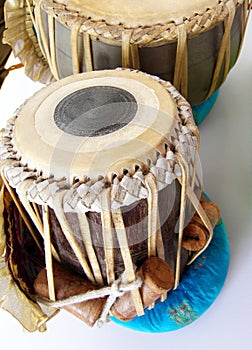 Ethnic indian drums Tabla photo