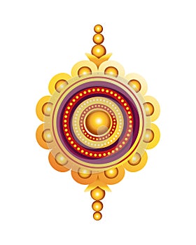 Ethnic mandala indu style hanging