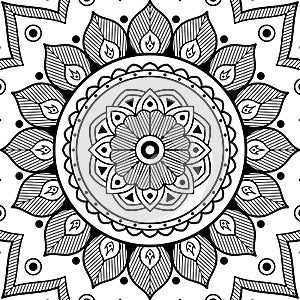 Ethnic Mandala Ornament