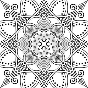 Ethnic Mandala Ornament