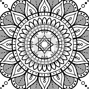 Ethnic Mandala Ornament