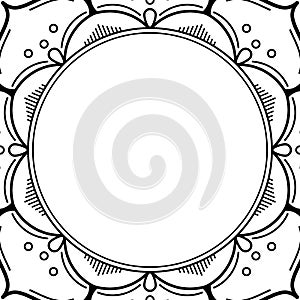 Ethnic Mandala Ornament