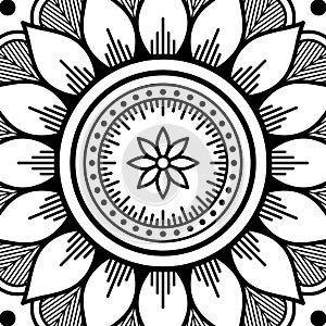 Ethnic Mandala Ornament