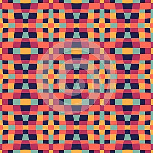 Ethnic modern geometric seamless pattern ornament