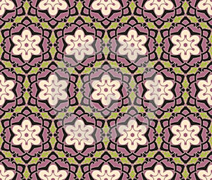 Ethnic modern geometric seamless pattern ornament