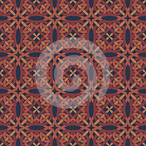 Ethnic modern geometric seamless pattern ornament