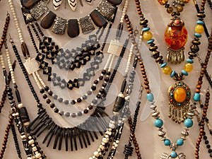 Ethnic necklaces