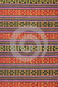 Ethnic pattern background, Sikkim