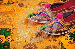 Ethnic Rajasthan shoes