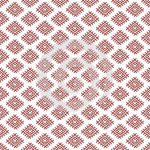 Ethnic russian seamless pattern