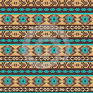 Ethnic seamless pattern