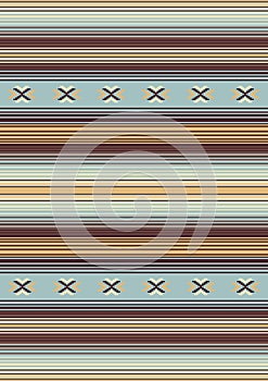 Ethnic seamless pattern. Geometric background. Southwestern design.