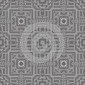 Ethnic seamless pattern ornament print design