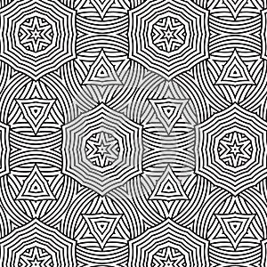 Ethnic seamless pattern ornament print design