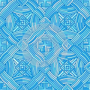 Ethnic seamless pattern ornament print design