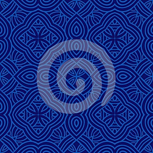 Ethnic seamless pattern ornament print design