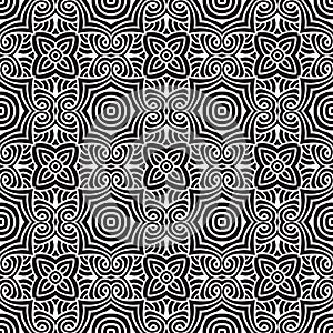 Ethnic seamless pattern ornament print design