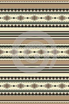 Ethnic seamless pattern. Southwestern design. Mexican woven rug. Background for Cinco de Mayo party decor.