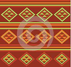 Ethnic seamless sample of a background