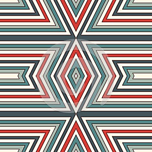 Ethnic style seamless pattern. Native americans abstract background. Tribal motif. Boho chic digital paper