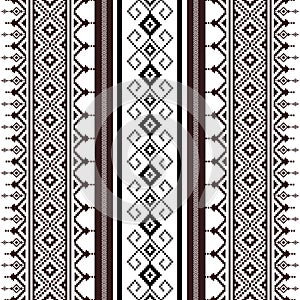 Ethnic tribal geometric motif mandalas native boho bohemian carpet india Asia illustratio photo