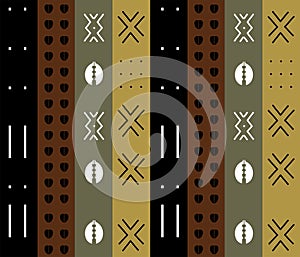 Ethnic tribal  pattern for textile design