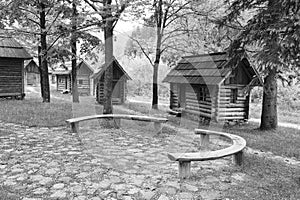 The Ethno Village Museum near Luce, Slovenia, Europe.