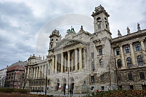 The ethnographic museum in Budapest, Hungary