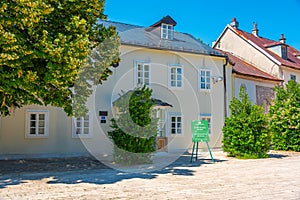 Ethnographic museum in the old town of Cetinje, Montenegro