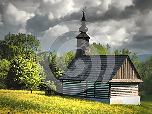 Ethnographic natural exposition - open-air museum in STARA LUBOVNA - SLOVAKIA