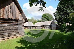 An ethnographic villages in Lithuania - Zervynos, Varena district