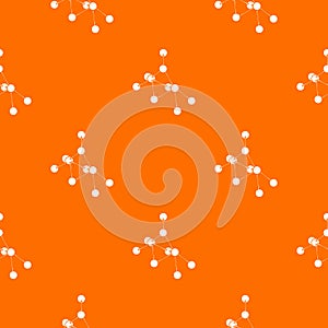 Ethyl acetate pattern vector orange