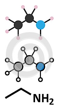 Ethylamine organic base molecule