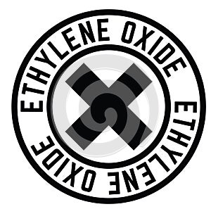 Ethylene oxide rubber stamp