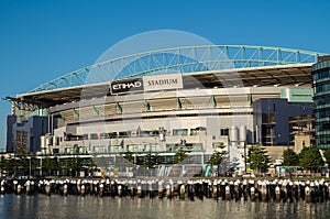 Etihad Stadium in Melbourne Docklands