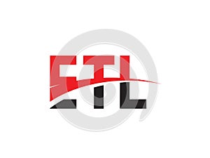 ETL Letter Initial Logo Design Vector Illustration photo