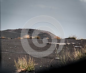 Etna, in Sicilian Muncibbe, is a complex stratovolcano of Sicily that originated in the Quaternary, photo