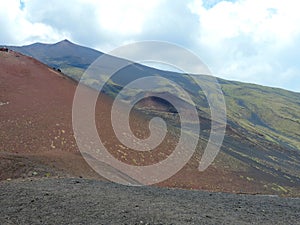 Etna volcanic landscape