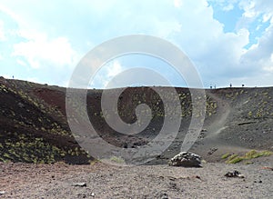 Etna volcanic landscape