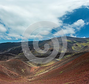 Etna volcano view, Sicily, Italy