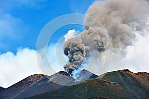 Etna volcanoes