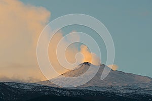 Etna vulcan photo