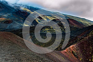 Etna vulcano photo