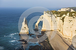 Etretat cliff France