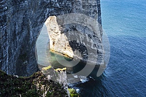 Etretat cliff France