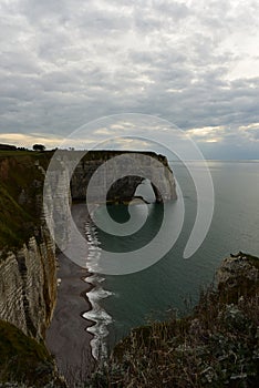 Etretat Cliff, Normandy, France
