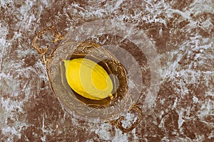 Etrog for Jewish holiday of sukkot festival photo