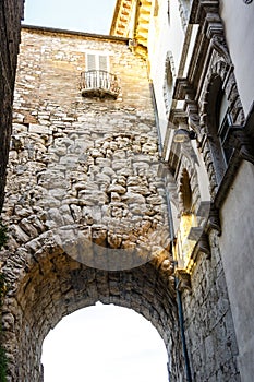 The Etruscan Arch or Arch of Augustus or Augustus Gate, Perugia, Umbria, Italy, Europe