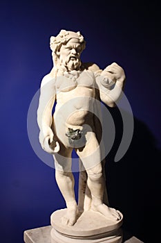 Etruscan marble statue